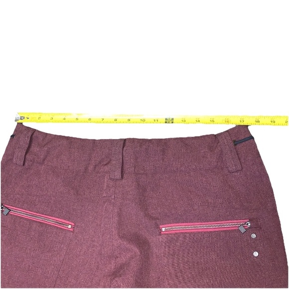 Ride Cappel Women Snowboard Pants Size Large maroon LNWOT - Picture 6 of 9